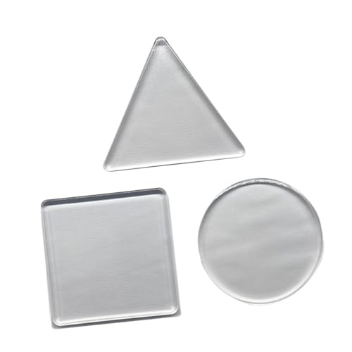 3 Pieces Gel Printing Plate Reusable Gel Plate Printing Plate Washable Printmaking Plate Card Craft Press for Arts Crafting Suitable for, 3pcs - color: 3pcs