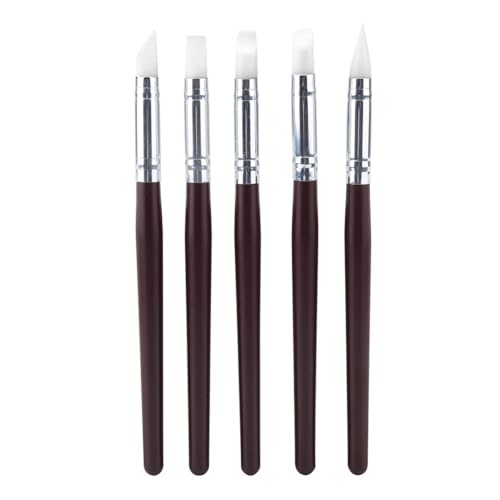 Sculpting Tool Set Dual-Ended Silicone Art Sticks for Clay Shaping, Carving, and Watercolor Blending, Multi-Functional Modeling & Painting Tools