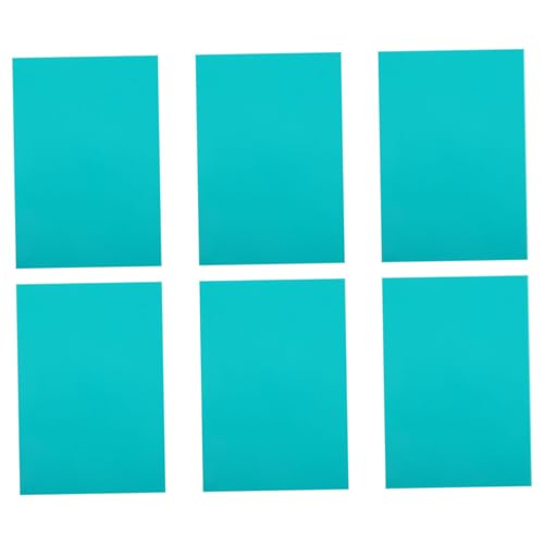 Uonlytech 6pcs Soft PVC Linoleum Carving Blocks for Printmaking Craft Engraving Sheets for Artists and Beginners Suitable for Block Printing Projects