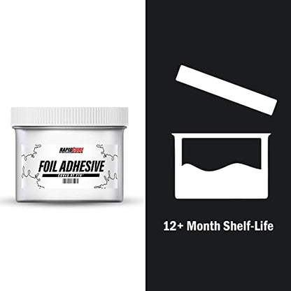 Rapid Cure® Screen Printing Ink Foil Adhesive (Quart - 32oz.) - Plastisol Ink for Screen Printing, Fast Curing Fabric Paint - Screen Print Direct®, USA Made - color: Foil Adhesive, size: 32 fl oz
