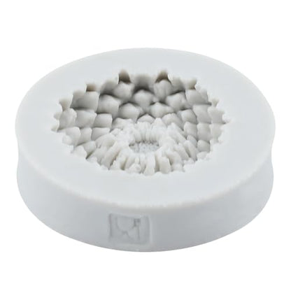 Flower Polymer Clay Mold Chrysanthemum Clay Molds Chrysanthemum Flower Silicone Mold for DIY Crafts Air Dry Plaster Jewelry Making Epoxy Resin Casting - color: Style D
