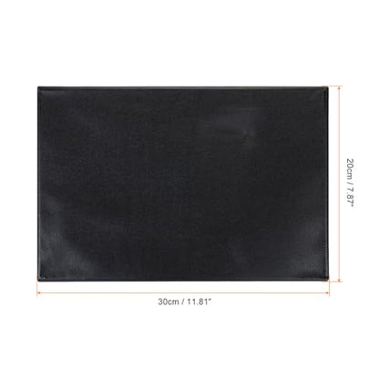 PATIKIL Paint Canvases Panel for Painting, 4 Pack 8x12 Inch Rectangle Wood Frame Stretched Blank Art Board Panels for Acrylic, Oil, Tempera Painting, Black - size: 8x12 Inch