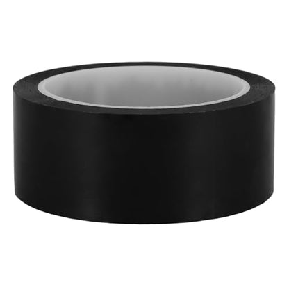 OUNONA 1 Roll Blackout Tape for Electronics - 1.6" x164ft PET Film Light Blocking Adhesive Tape - Heat Resistant and Waterproof - Single-Sided for LED Lights Screens and Glare Shielding - size: 5000.00X4.00X0.10CM