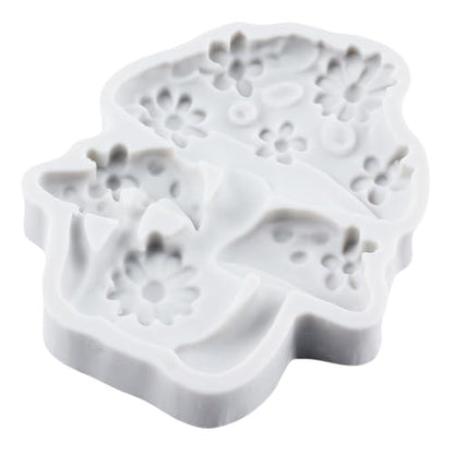 Mushroom Polymer Clay Molds Mushroom Silicone Mold for DIY Crafts Epoxy Resin Casting Air Dry Polymer Clay Plaster Jewelry Making - color: Style A