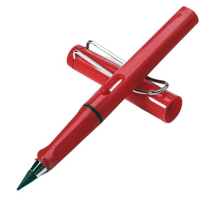 Pencil with 3 Replaceable Tip Set Writing No Ink Pen Office School Supplies Stationery(white-Dinosaur Doodle4) - color: white-Dinosaur Doodle4