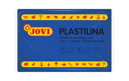 Jovi Non-Hardening Modeling Clay, 4 Dark Blue Bars, 0.77 lb Each, 3lb Total | Arts and Crafts Non-Toxic and Gluten-Free plasticine - color: Dark Blue