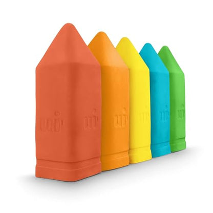 Urban Infant Non-Toxic Sidewalk Chalk for Toddlers 1-3 and Kids - Washable Outdoor Jumbo Chalk - Sherbet - color: Sherbet