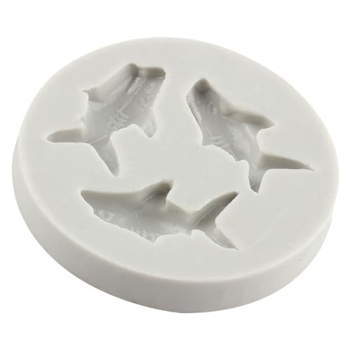 Sea Animal Polymer Clay Mold Shark Silicone Molds for DIY Crafts Air Dry Plaster Polymer Clay Epoxy Resin Casting Jewelry Making - color: Style A