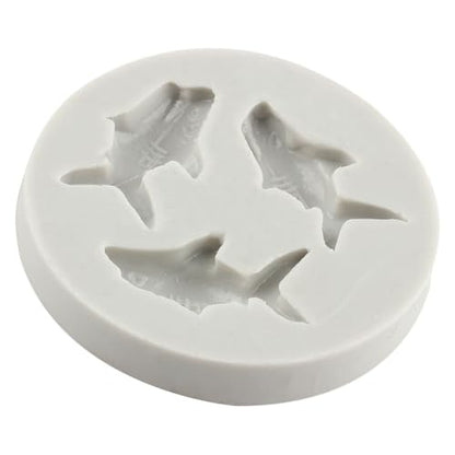 Sea Animal Polymer Clay Mold Shark Silicone Molds for DIY Crafts Air Dry Plaster Polymer Clay Epoxy Resin Casting Jewelry Making - color: Style A
