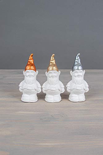 Rayher 34446000 Garden Gnome Mould for Concrete Crafts and Soap Making, Latex Rubber Mould for Casting, 6x12.5 cm - style: Garden gnome small