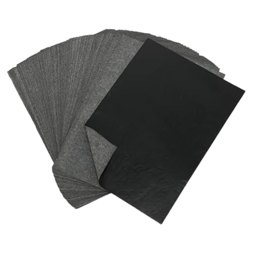 50pcs Black Graphite Carbon Paper Sheets A4 Size Transfer Material