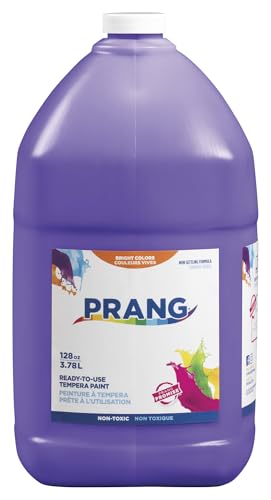 Prang Ready-to-Use Tempera Paint, Violet, 1 Gal., 1 Count - color: Violet