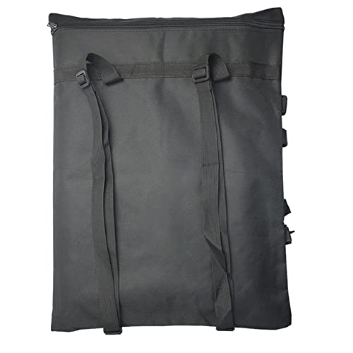 8K Waterproof Artist Portfolio Case for Men Women Art Portfolio Carry Case Bag Drawing Painting Sketching Boards Bag Adjustable Artist Shoulder Bag with Zipper&Handles Art Supplies Storage Bag (Black)