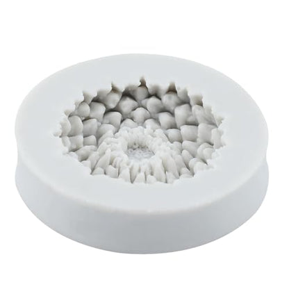 Flower Polymer Clay Mold Chrysanthemum Clay Molds Chrysanthemum Flower Silicone Mold for DIY Crafts Air Dry Plaster Jewelry Making Epoxy Resin Casting - color: Style D