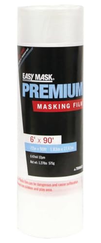 Easy Mask Premium Masking Film, 72-inch x 90-feet - size: 72" x 90', style: 72" X 90'