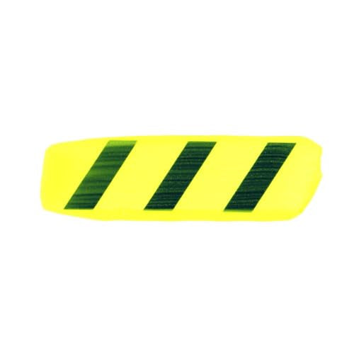 GOLDEN Fluid Acrylics, Fluorescent Yellow, 16 fl. oz. Bottle, Professional Acrylic Paint, Transparent