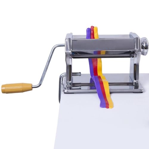 Mont Marte Polymer Clay Press Signature with Adjustable Rollers (9 Settings) Durable Steel, Ideal for Conditioning Polymer Clay