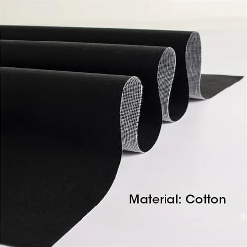 Canvas Roll 0.57x5M White Black Cotton and Linen Blend Canvas Roll,Blank Canvas Oil Painting(Black 0.57x5M) - size: Black 0.57x5M