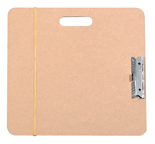 ALVIN Artist Sketch Board with Cutout Handle 18" x 19" Model SB1819 Hard Masonite Portable Drawing Board, Ideal for School and Studio Use - 18 X 19 Inch - size: 18" x 19"