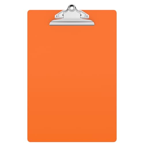 Extra Large 11x17 Clipboards, Orange Plastic Drawing Boards | Vertical Layout. Suitable for Watercolor, Sketching, Painting. Art & Drafting Supply - color: Orange, size: 11x17 Vertical Layout