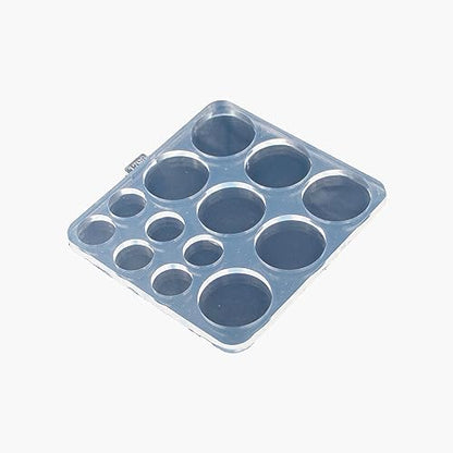 Round Silicone Mold 2cm / 3.5cm for Epoxy Resin Crafting, DIY Cake, Key Chain, Charms, Jewelry Making, Chocolate, and Candy