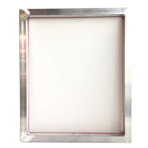 6 PCS 20" x 24"Aluminum Screen Printing Frame Screens with 230 Yellow Mesh Count (Tubing: 1.5"x 1.5")