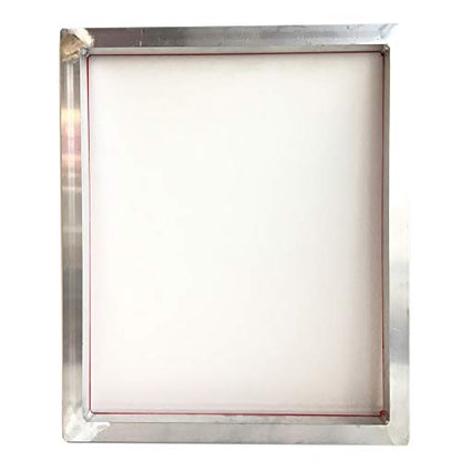 6 PCS 20" x 24"Aluminum Screen Printing Frame Screens with 230 Yellow Mesh Count (Tubing: 1.5"x 1.5")