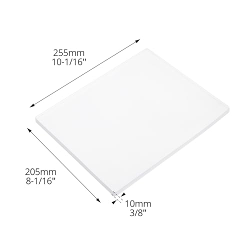 QWORK Monoprinting Print Plate, 8" X 10" Gel Plate, A4 Art Plate, Gel Printing Plate, Printmaking Supplies