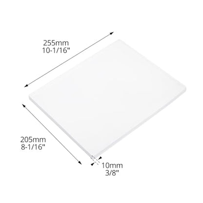 QWORK Monoprinting Print Plate, 8" X 10" Gel Plate, A4 Art Plate, Gel Printing Plate, Printmaking Supplies