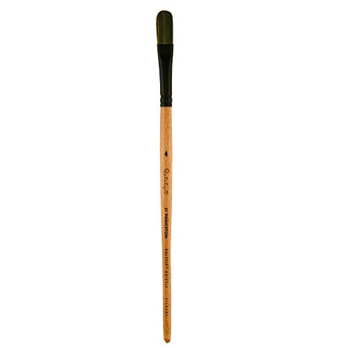 Princeton Catalyst Filbert Brush, Synthetic, Short Handle, Size 4, 1 Count - size: Size 4