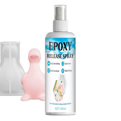 Candle Mold Release Spray | 100ml Non-Stick Fast-Drying - Professional Wax Demolding Spray,for Candle Wax Plaster DIY Crafts Art Projects Casting