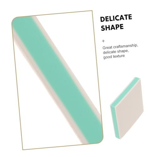 PACKOVE 24pcs Soft Linoleum Carving Blocks for Stamp Making with Smooth Cutting and Simple Stamp Creation Square TPR Printmaking Supplies and School Art Projects