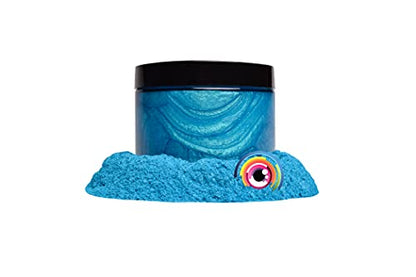 Eye Candy Pigments Premium Blue Mica Powder - Okinawa Blue (50gr) - for Epoxy, Resin, Soap, Paint, Woodworking, Acrylic Pouring, Bath Bombs, Fishing Lures - DIY Arts and Crafts Additive - color: Okinawa Blue