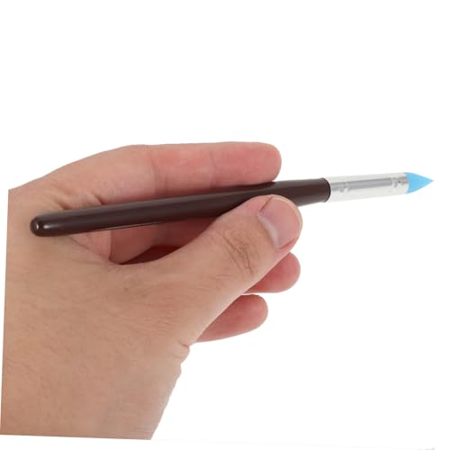 DECORNIJIA 5-Piece Soft Clay Wipe Out Tool Set for Sculpting Silicone Tip Shaping Pens for DIY Art Projects and Pottery