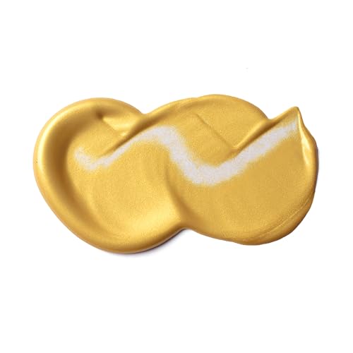 Liquitex Professional Soft Body Acrylic Paint, 59ml (2-oz) Bottle, Iridescent Bright Gold - color: Iridescent Bright Gold, style: 2-oz Bottle