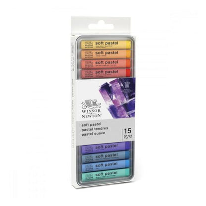 Winsor & Newton Professional Soft Pastels, Set of 15 - style: Set of 15