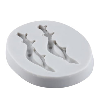3D Tree Branch Silicone Molds Tree Branch Polymer Clay Mold for DIY Crafts Epoxy Resin Casting Air Dry Polymer Clay Plaster Jewelry Making - color: Style A