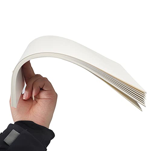 50 Sheets A4 Practice Marker Drawing Paper 8.3” x 11.7” Thick 120gsm Bleed-Proof for Marker Arts Beginners Painting Sketching Drawing Printing Paint Papers School Art Supplies - color: Mark Paper-50 Sheets