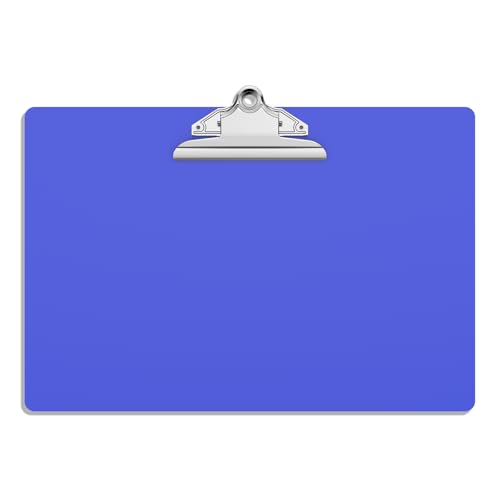 Extra Large 11x17 Clipboards, Blues Plastic Drawing Boards | Landscape Layout. Suitable for Watercolor, Sketching, Painting. Art & Drafting Supply - color: Blues, size: 11x17 Landscape Layout