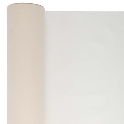 Paramount All Media Double-Primed White Canvas Roll 72" x6 Yard - Unbleached 100% Cotton, Acid-Free Acrylic Primer, 11 oz Primed Weight, Medium-Tooth Surface - Perfect for Oil, Acrylic, Alkyd Paints