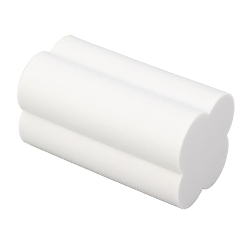 Soft Rubber Carving Block with Odorless Texture for Fine Stamp Carving, Design Customized Prints with Water Based or Oil Based Inks, Ideal for Schools and Families (Plum Blossom - size: Plum blossom Shaped