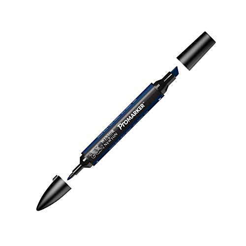 Winsor & Newton ProMarker, Indigo Blue - color: Indigo Blue, size: 1 Count (Pack of 1)
