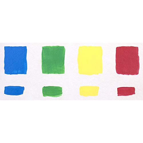 Realeather F2604-01 Acrylic Leather Paint Set, Full Coverage, Waterproof Paint 2 Fl. Oz. Primary Colors, Red, Yellow, Blue, Green, 4-Pack - color: Primary Colors, Red, Yellow, Blue, Green