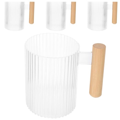 Cabilock Mouthwash Cup Brush Containers Toothbrush Holder Cup Lid Wash Reusable Brush for Bathroom Travel