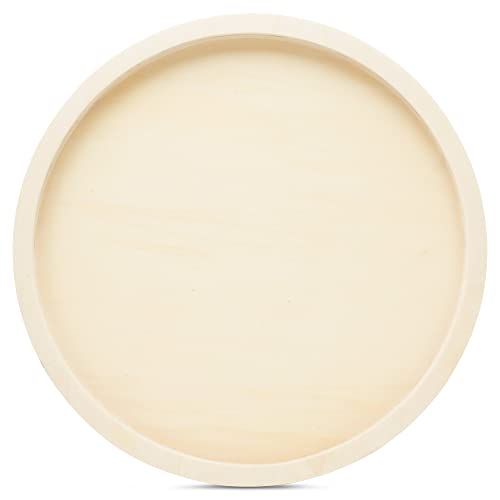 Circle Wood Sign Blank 18 inch Diameter, Pack of 1 Wood Tray for Crafts, Canvas Panel, Wood Boards for Crafts & Resin, by Woodpeckers - size: 18 inch