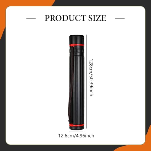 Expandable Poster Tube Drawing Tube Carrying Portable,Flexible Telescopic,with Strap,Art Painting Storage Case for Scrolls, XL - size: X-Large