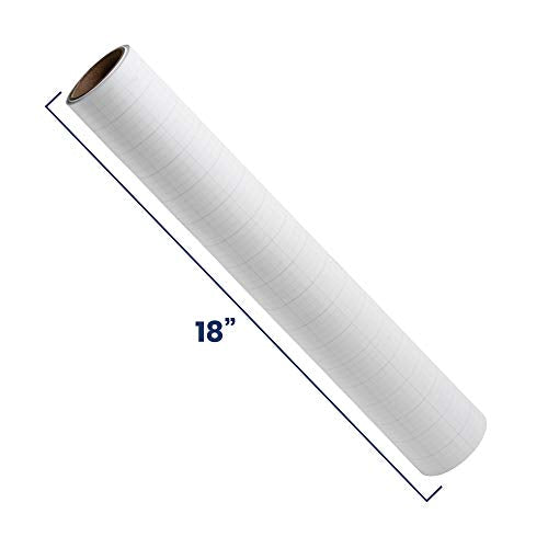 Pacific Arc Professional Cotton Rag Paper Vellum 18 Inch by 5 Yard Roll Gridded 4 x 4, White… - color: Grid 4 x 4, size: 18 Inch x 5 Yard