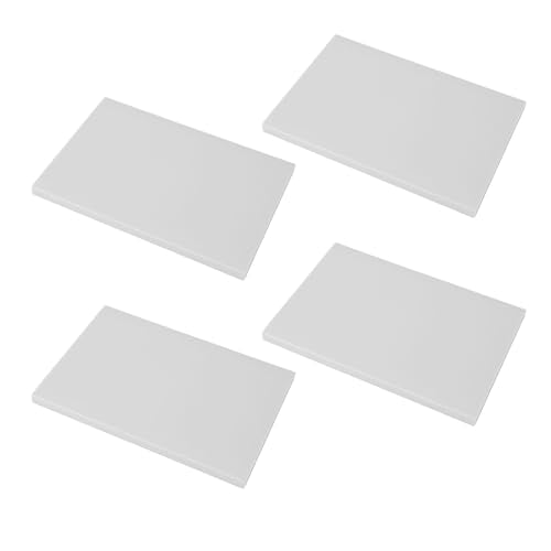 10PCS Rubber Stamp Carving Block, Soft DIY Printmaking Stamp Making Kit, Easy to Carve Engraving Blocks for Scrapbooking and Craft Projects (White) - color: White