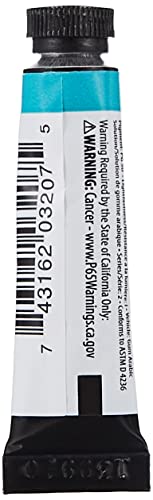 Daniel Smith Extra Fine Watercolor Paint, 5ml Tube, Cobalt Teal Blue, 284610028, 0.17 Fl Oz (Pack of 1) - color: Cobalt Teal Blue