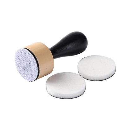 Bundle -Mini Blending Tool Sets,Include 2 PCS Foam Replacment Foam Pads and 20 Pieces Sanding Discs Medium-Grit Sandpaper for Drawing Distressing Blending and Removing the Extra Colors Arts Supplies - color: 1pcs Blending Tool and 20pcs Sanding Disks